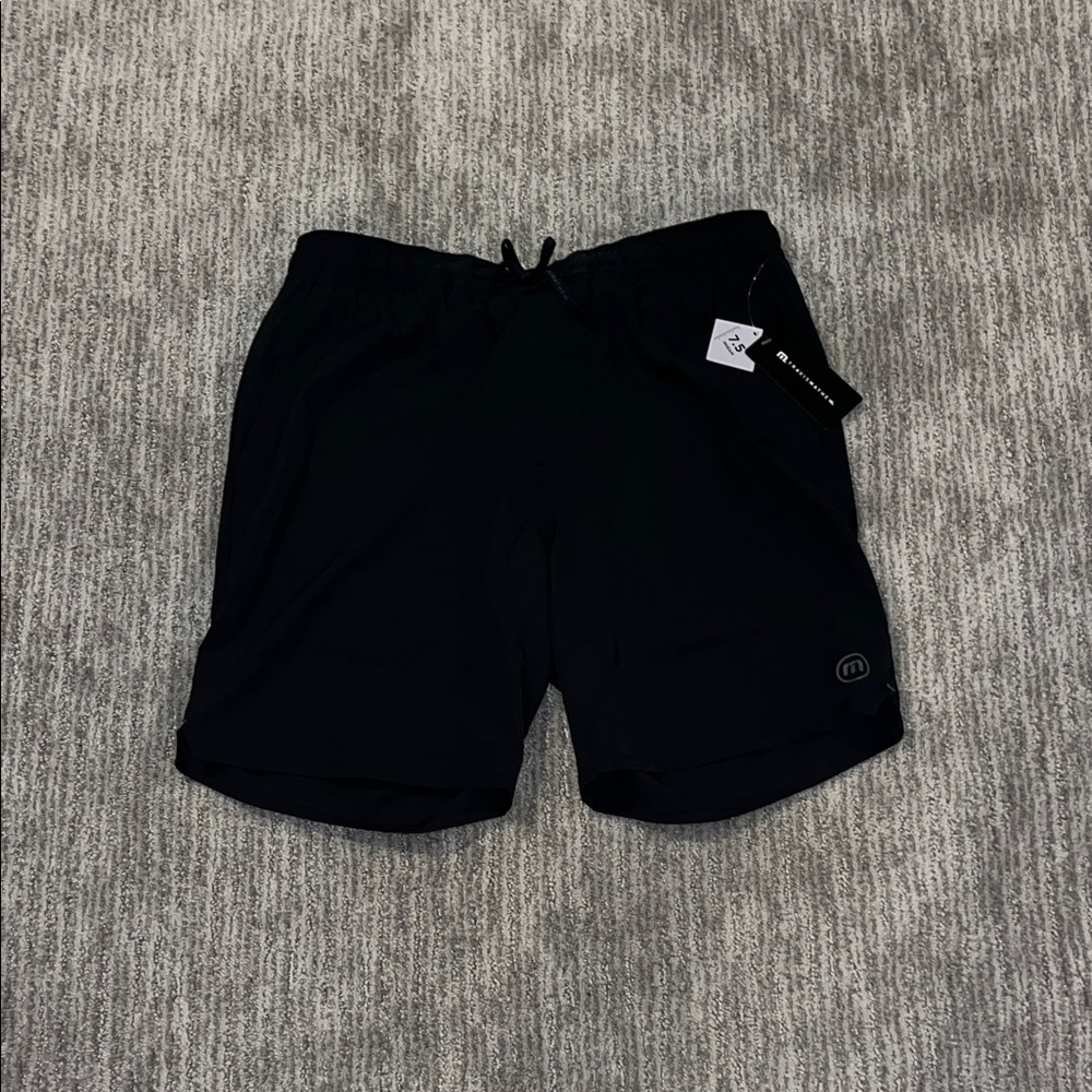 Travis Mathew Black Athletic Men's Shorts